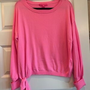 Lilly Pulitzer Pink Summer weight Sweater EEUC/L